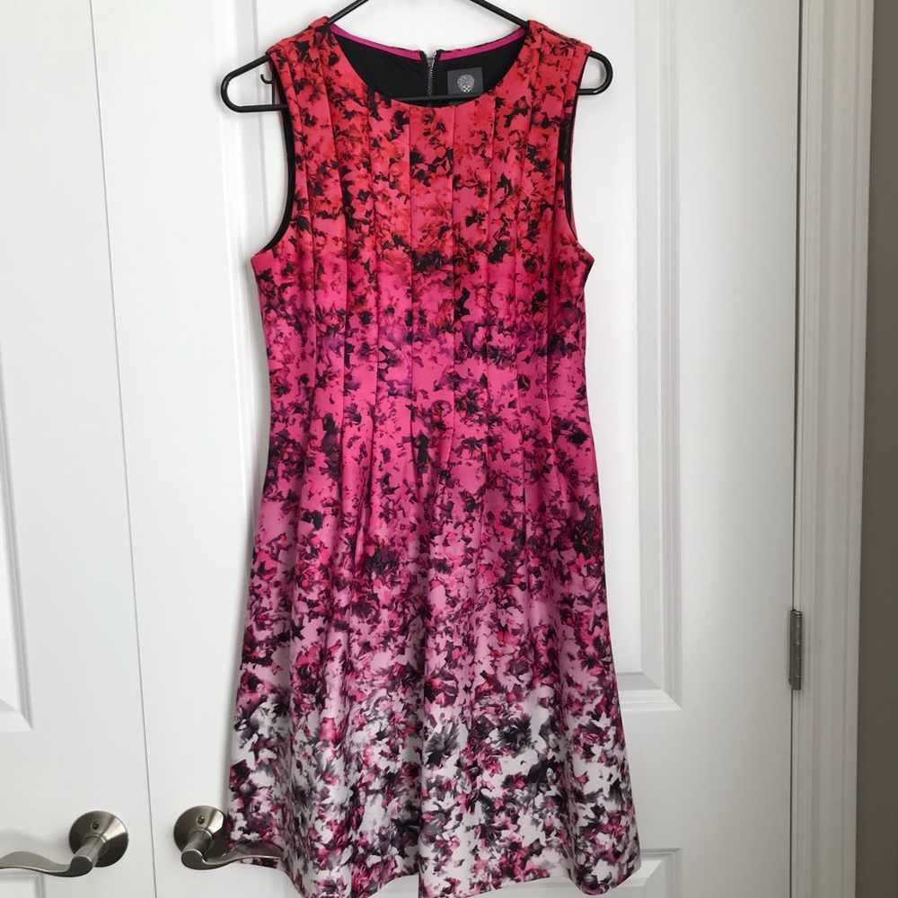 Vince Camuto pink dress *wedding guest/spring*